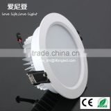 220v/230v/240v Aluminum Alloy Lamp Body Material dimmable SAA driverless ip44 led smd downlight