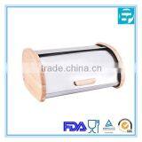 Stainless Steel Bread Case With Wood Side in Jiangmen Factory thumbnail-1