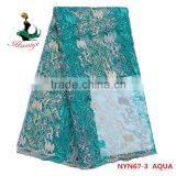 2016 Haniye Wholesale Fashion Tulle Lace French Lace/african Tulle Lace Fabric/NYN67 thumbnail-5