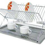 Folding Dish Rack With Tray