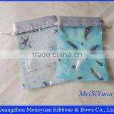 10*15cm Red Christmas Organza Favor Bag With Ribbon Drawstring thumbnail-6