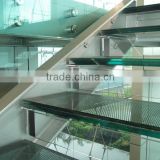 glass stairs price with ISO 3C certificate
