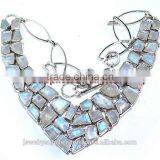 Authentic!! Wholesale Amber Jewelry Glass Silver Jewellery Designers P1400 thumbnail-6