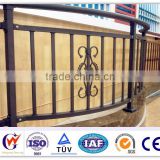 Wrought iron balcony railing