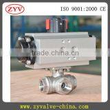 Hoting Selling Three-way Ball Valve With Direct Mounting Pad thumbnail-4
