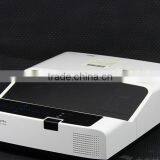 3D Cinema Projector Ultra Short Throw Projector 80 Inches at 0.2m WXGA Resolution With RJ45 HDMI VGA LCD 1080P Projector