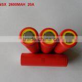Sanyo NSX 18650 UR18650NSX 2600mah High Rate Battery Cell 20A 3.6V thumbnail-1
