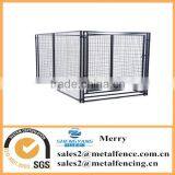 Black Dog Use Fence Powder Coated Material Dog Kennel Fence Panel thumbnail-4