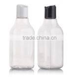 200ml Clear Square Lotion Bottle With Press Cap/PET Plastic Transparent Bottle for Hair Shampoo and Lotion thumbnail-1