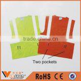 Reflective Safety Clothing Airport Walking Safety Vest With Pockets thumbnail-2