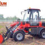 Everun Wheel Loader Moving Type ER12 Mini Front Loader With Adjustable Pallet Forks thumbnail-2