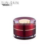 Hot Square Clear Wholesale Empty Natural Round Shaped Acrylic Cosmetic Jar thumbnail-2