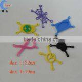 Cheap Ribbon Shape Elastic Decorate Silicone Bangle Parts thumbnail-1