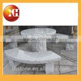 Garden Oval Granite Top Dining Table for Park Furniture thumbnail-2