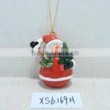 Hot Selling Ceramic Snowman Gift Ornament thumbnail-1