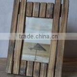 2016 New Design 4X6" Antique Wooden Spcling Picture Photo Frame thumbnail-2