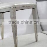 Foshan Furniture Market Modern Stainless Steel Chair for Wedding thumbnail-4