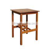 High Quality Best Selling Eco Friendly Wooden Square Bar Table From Viet Nam thumbnail-1