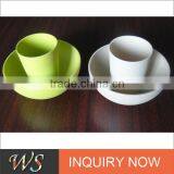 BIODEGRADABLE DINNERWARES,UNBREAKABLE NON-TOXIC DINNERWARES,NON-FLAMABLE REUSABLE ENDURABLE DINNERWARES BAMBOO FIBER DINNERWARES thumbnail-1