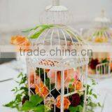 Decorative Metal Wedding Bird Cage, Garden Decoration Bird Cages thumbnail-1