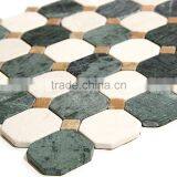 High Quality Octagon Marble Mosaic Tiles For Bathroom/Flooring/Wall Etc & Best Marble Price thumbnail-2