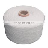 Cheap Recycled cotton yarn 8s raw white for gloves jacquard weaving