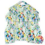 China Supplier Wholesale 100% Cotton Breastfeeding Cover Nursing Wrap Maternity Cover thumbnail-3