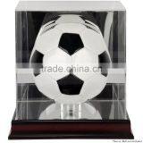 Factory Wholsale Acrylic Soccer Ball Display Case/soccer Ball Holder/lucite Ball Display Box thumbnail-3