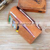 Portable Genuine Leather Pouch Smart Phone Case With Earphone for Iphone 7/7 Plus thumbnail-2