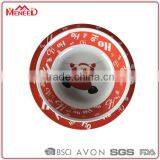 Ho~ Ho X'mas Decorative Plates & Bowls, Christmas Melamine Cheap Dinnerware Set thumbnail-3