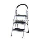 EN14183 3 Steps Folding Step Ladder With Safety Rail