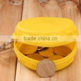 Macaron Colorful Silicone Change Purse With Small Zipper so Hot in Japan and Korea for Cute Girl thumbnail-2