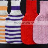 Red Knitted Hot Water Bottle thumbnail-1