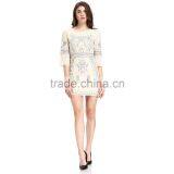 Domin Fashion Designer One Piece Beading and Sequin Dress thumbnail-3