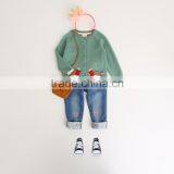 Knit Jacket Baby Girl Knitted Sweater Spring Baby Clothing Wear Sweaters thumbnail-3