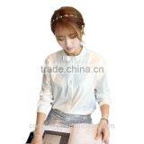 Custom Casual Slim Fit Cotton Shirt for Lady thumbnail-2