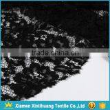 Hot Sale Water Soluble 3D Rose Flower Embroidered Black Lace Fabric for Dress thumbnail-5