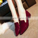 Zm50398b New Style Single Lady Shoe Chunky Heels Fashion Sexy Women Footware thumbnail-2