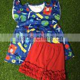 Summer New Arrive New Design Childrens Boutique Clothing Sale Back to School Clothing Online Children Boutiques Outfits thumbnail-1