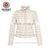 Woman Nylon White Duck Down Jacket