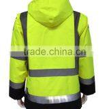 hi Vis Waterproof Reflective Winter Thick Jacket thumbnail-2