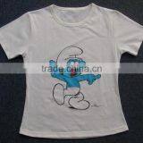 Custom Plain Color Short Sleeves T-shirt Tubes thumbnail-4