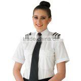 2016 Ladies'pilot Shirt Ladies'pilot Blouses Ladies'pilot Uniform thumbnail-3