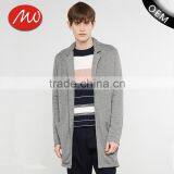Best Selling Ordinary Gray Long Sweater Coat Cardigan for Men With Low Prices thumbnail-1