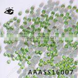 Hot fix Rhinestone 4mm SS16 Peridot Color Rhinestone for clothing