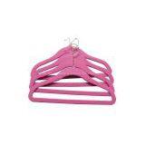Flocked Children Hanger, Velvet Kids Hanger (LD-C018) thumbnail-1