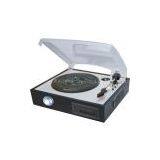 USB Turntable With Cassette Tape Player
