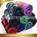 Gaoyang Hebei China Sweat Towel With Letters Many Kinds to Choice 100% Cotton Plain Jacquard Sports Towel Small 30*90cm thumbnail-1