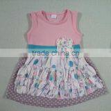 Hot Sale Balloon Fiesta Outfits Air Balloon Clothing Sets Baby Girl Party Dress Botuique Spring Clothes thumbnail-1