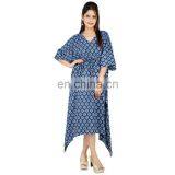 Indian Fashionable Plus Size Casual Wear Women's Stylish Dress Long Kaftan Beach Wear Sexy Stylish Dress Kaftan Maxi Gown